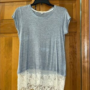 Lace Detailed Top